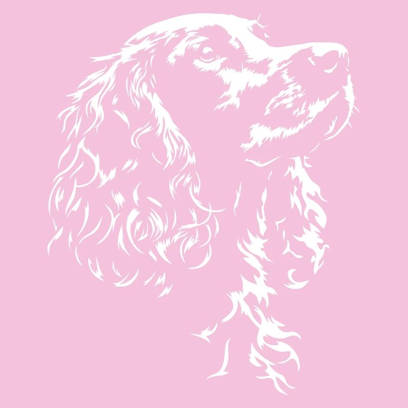 Field Spaniel Silhouette Jagdhunde Hunde Wilsigns