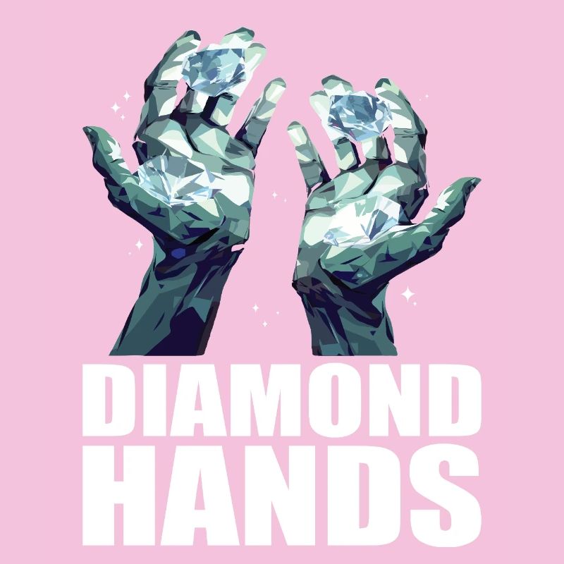 Commerce de mains de diamants