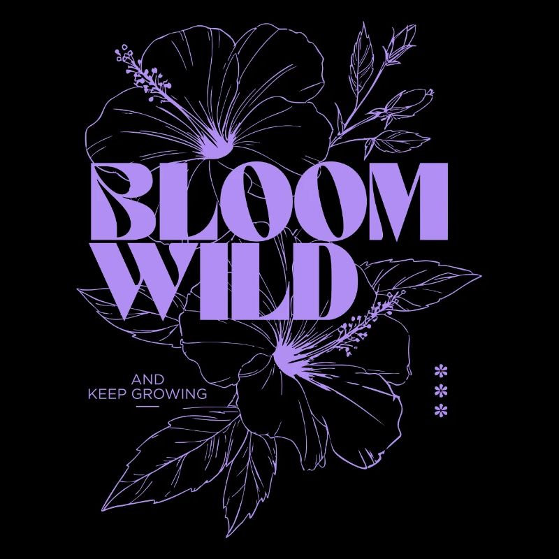 Bloom Wild Illustration botanique