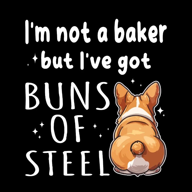 Petits pains d’acier Corgi Jeu de mots