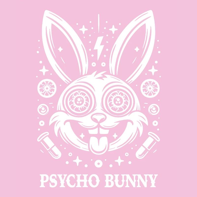 Psycho Bunny Neon Psychédélisme