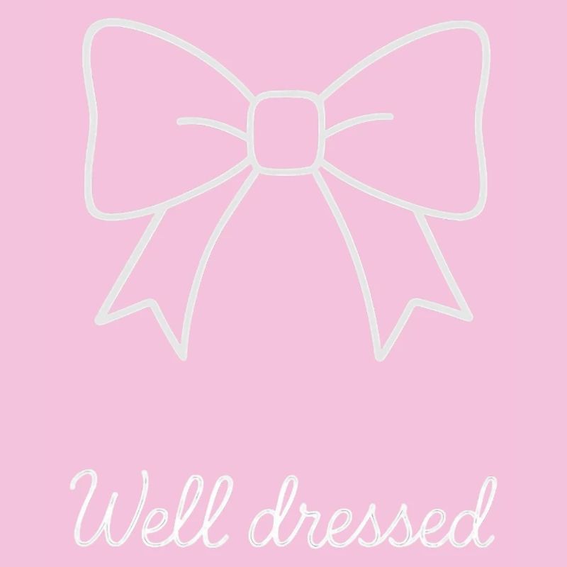 Well dressed.