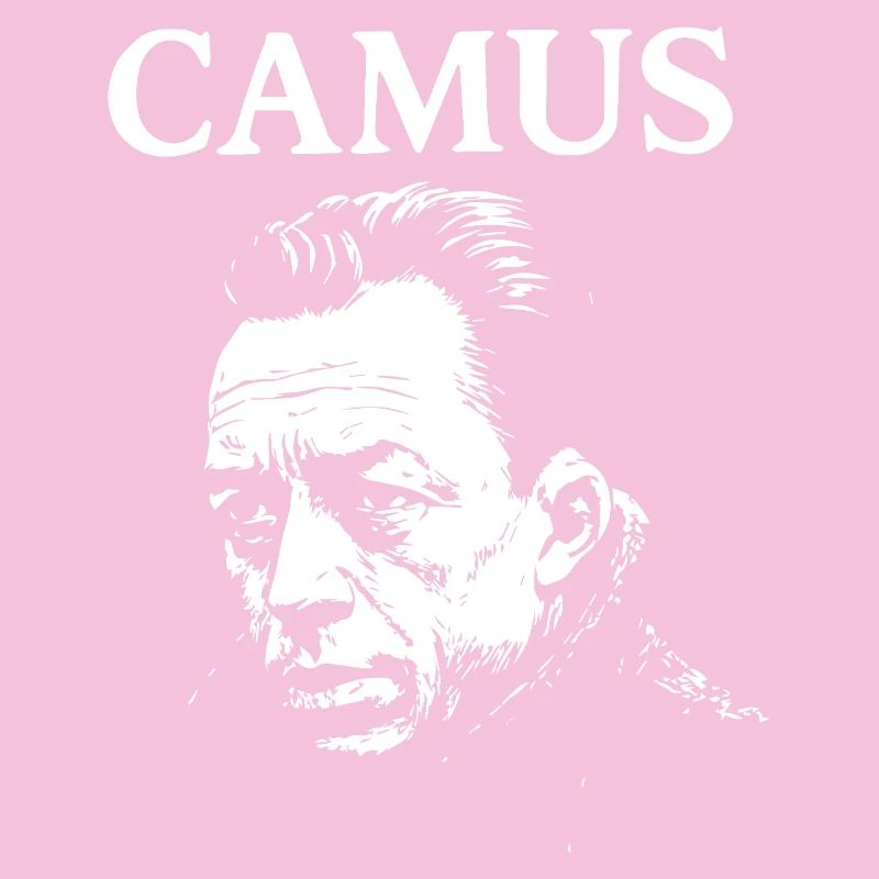 Albert Camus existenzielles Noir-Porträt