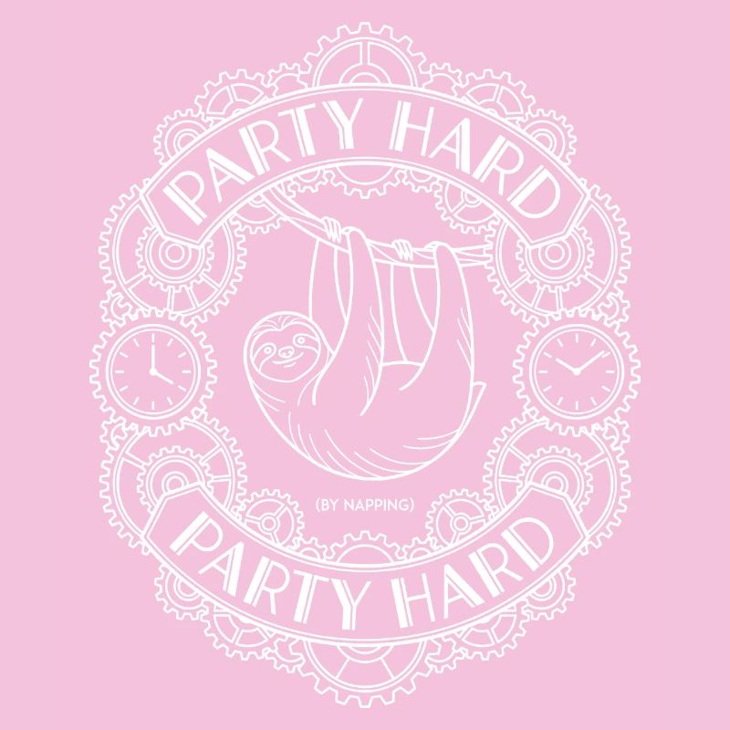 Party Hard Napping Faultier