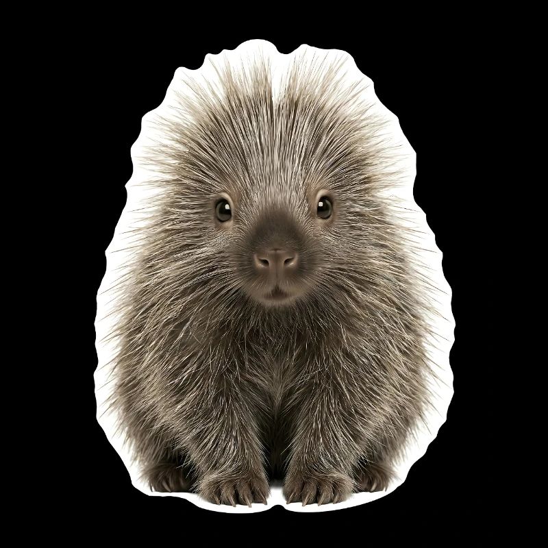 Putziges Stachelschwein - Niedlich