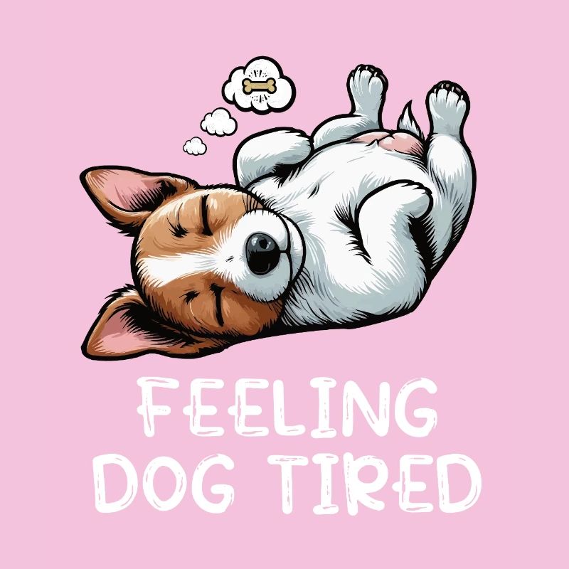 Feeling Dog Tired Jack Russel terrier Jack russel