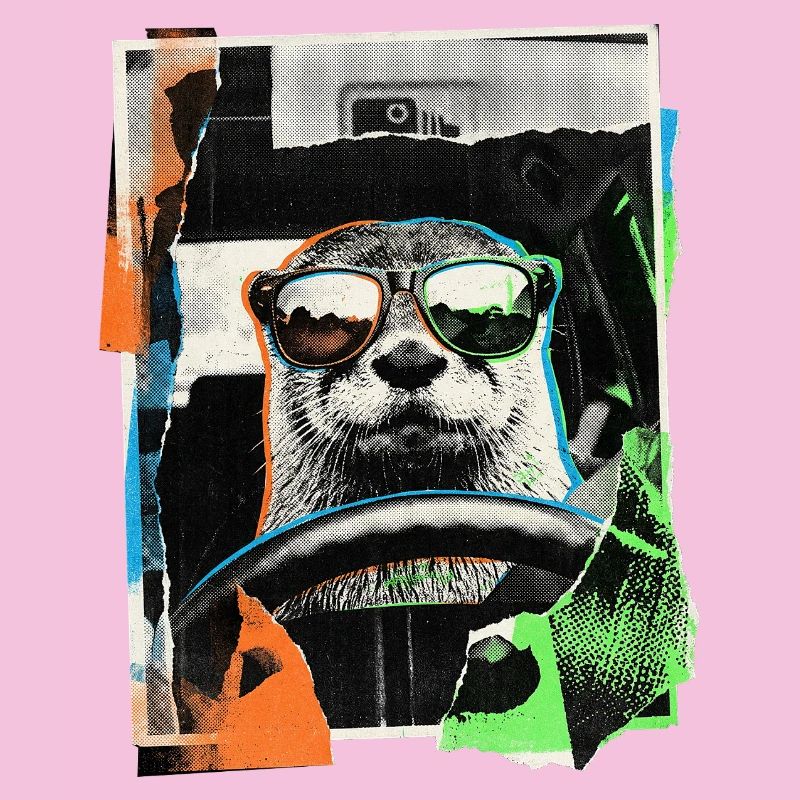 Lustiger Otter