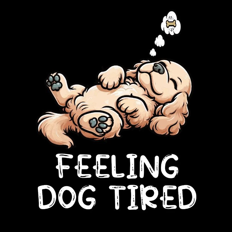 Se sentir fatigué Cocker Spaniel Cockerhund Cocker