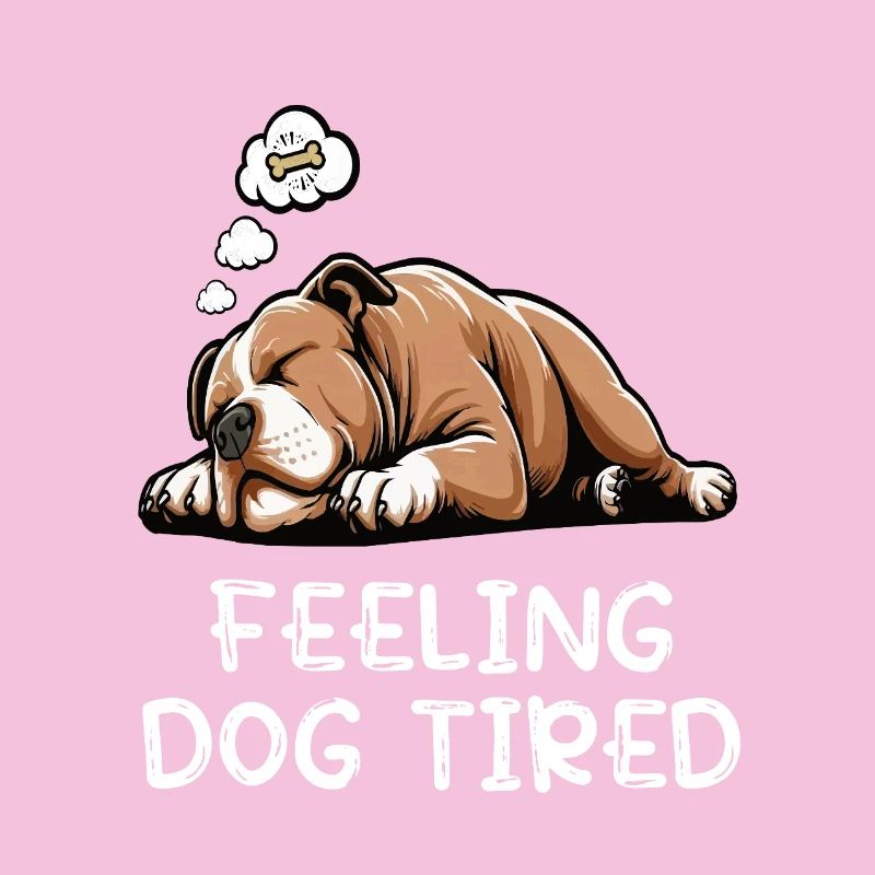 Feeling Dog Tired American_Bully Bullybesitzer