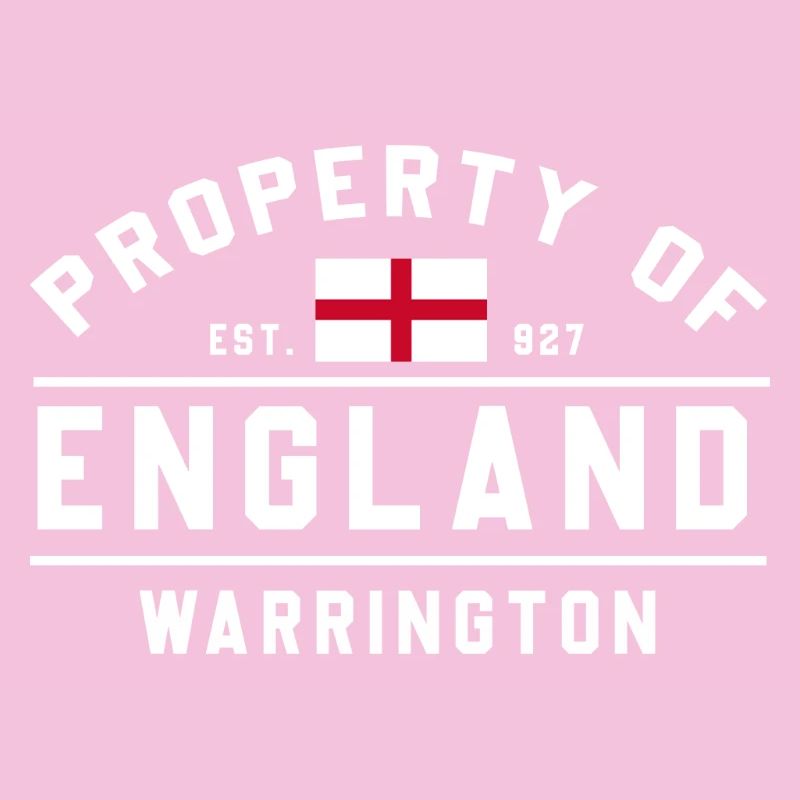 Conception du drapeau de l’Angleterre Warrington