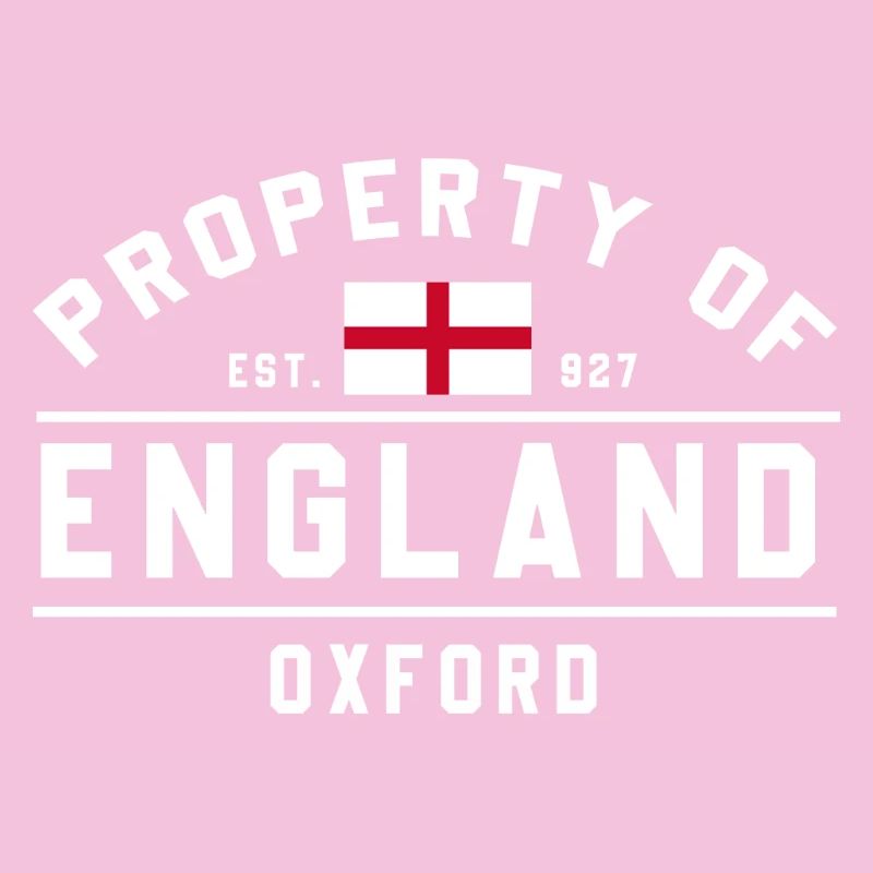 Graphisme du drapeau de l’Angleterre Oxford