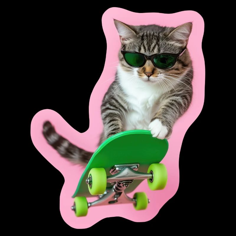 Cool Cat: Board-Style pur