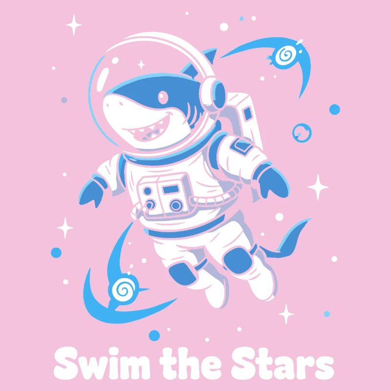Astronaute requin de l’espace