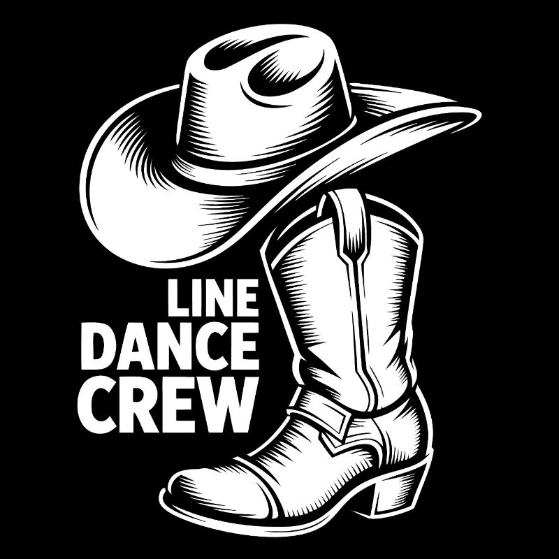 Bottes de cowboy de l’équipe de danse en ligne