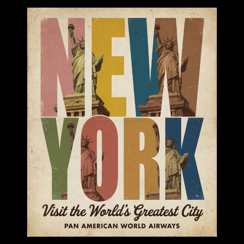New York Vintage – Freiheitsstatue