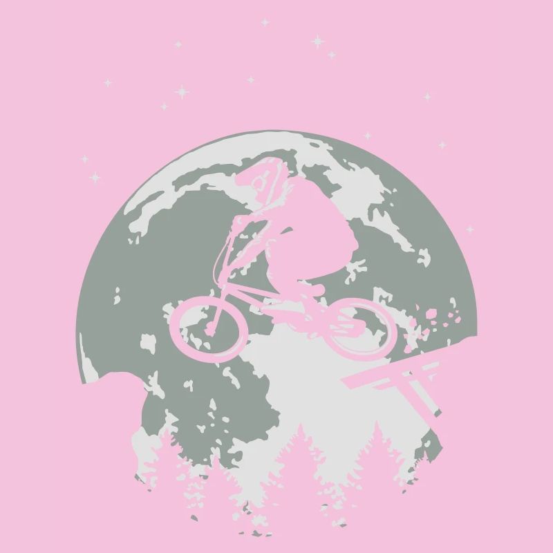 Full moon and BMX flex
