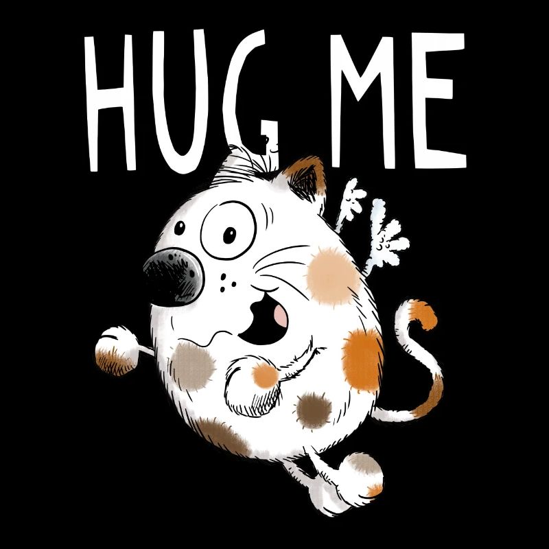 Hug Me Chat dessin animé - Cadeau