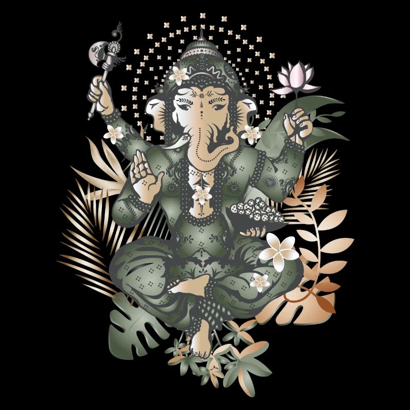 fascinating Ganesha a god with an elephant's head