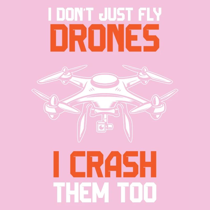 Je ne me contente pas de piloter des drones, je les écrase aussi