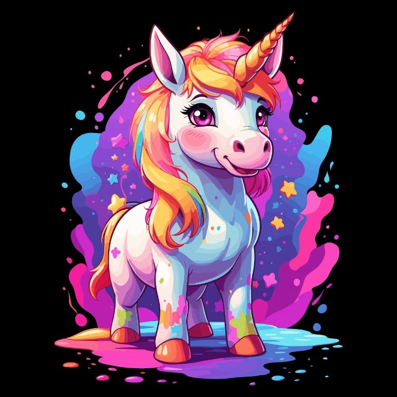 Licorne mignonne