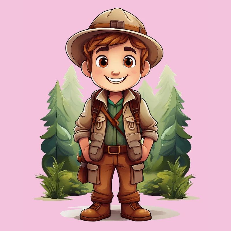 Adventurous explorer