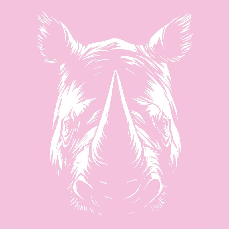 Nashorn weiß