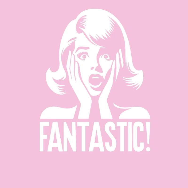 Retro Pop Art Überraschung Fantastisch