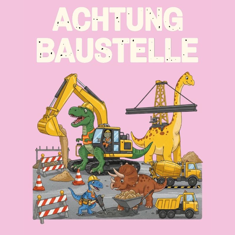 Dinosaurier Baustelle