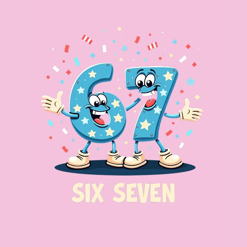 US Flag 67 Memes Six Seven