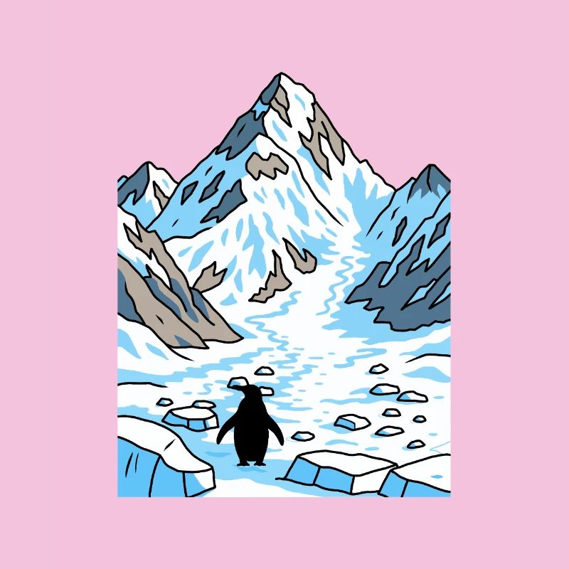 Sentier du glacier Penguin