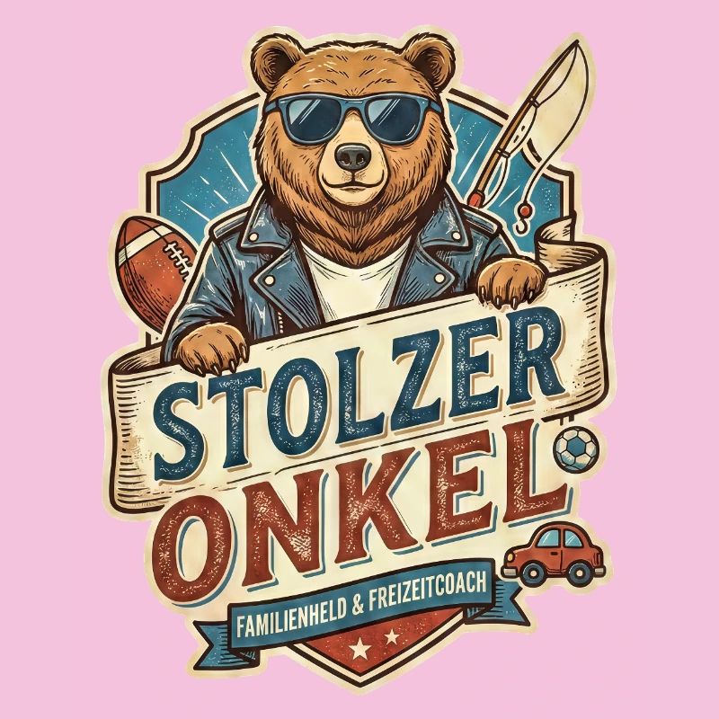 Stolzer Onkel Bär – Freizeitheld