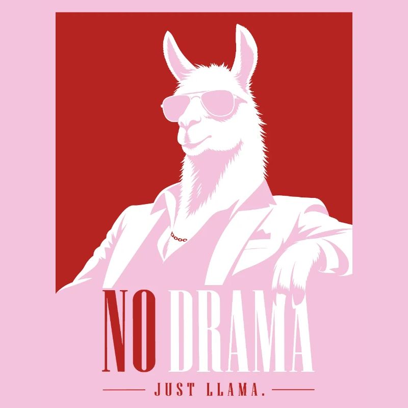 Pas de drame, juste Lama rétro Lama