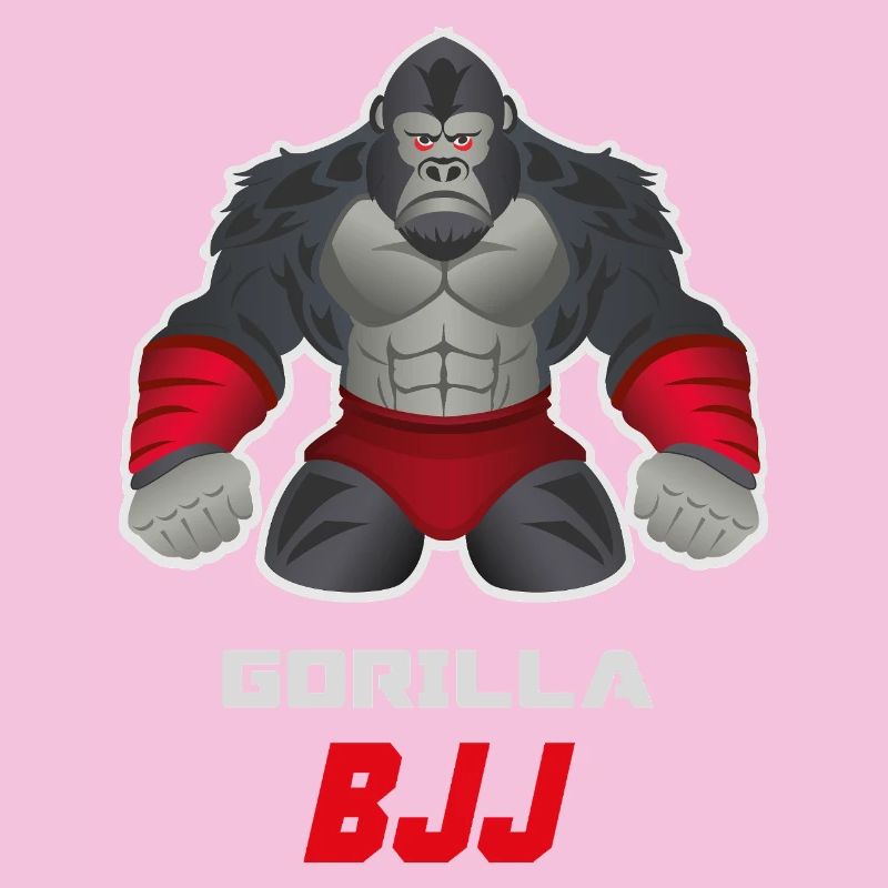 Conception de bêtes grappinantes de BJJ gorille