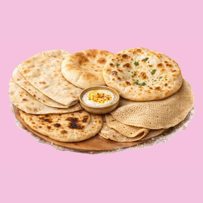 International flatbread platter