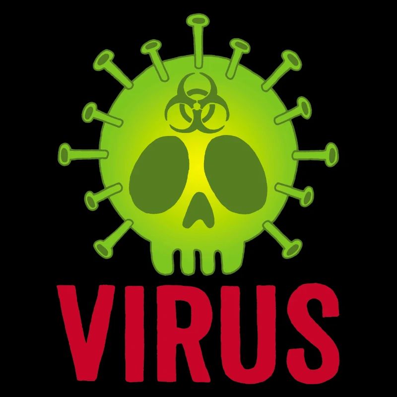 Tête de mort virus