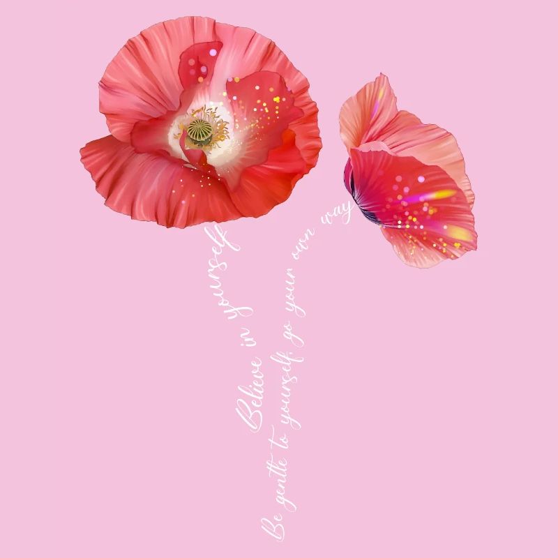 Mohnblumen im Sommer zum Muttertag