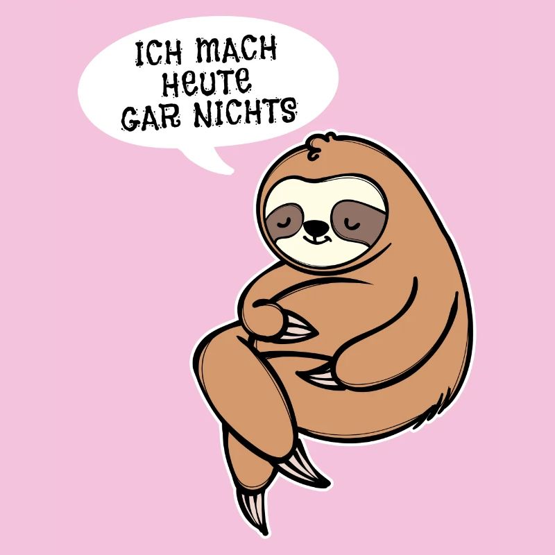 Faul Faultier Statement Schlafen Dschungel Tier