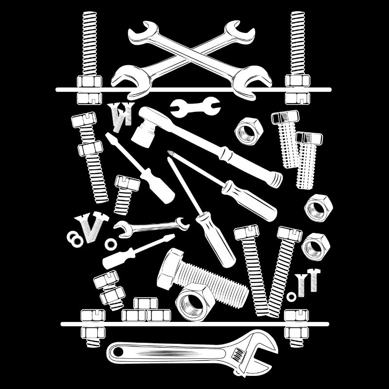Composition of tools white