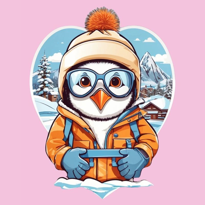 Süßer Pinguin