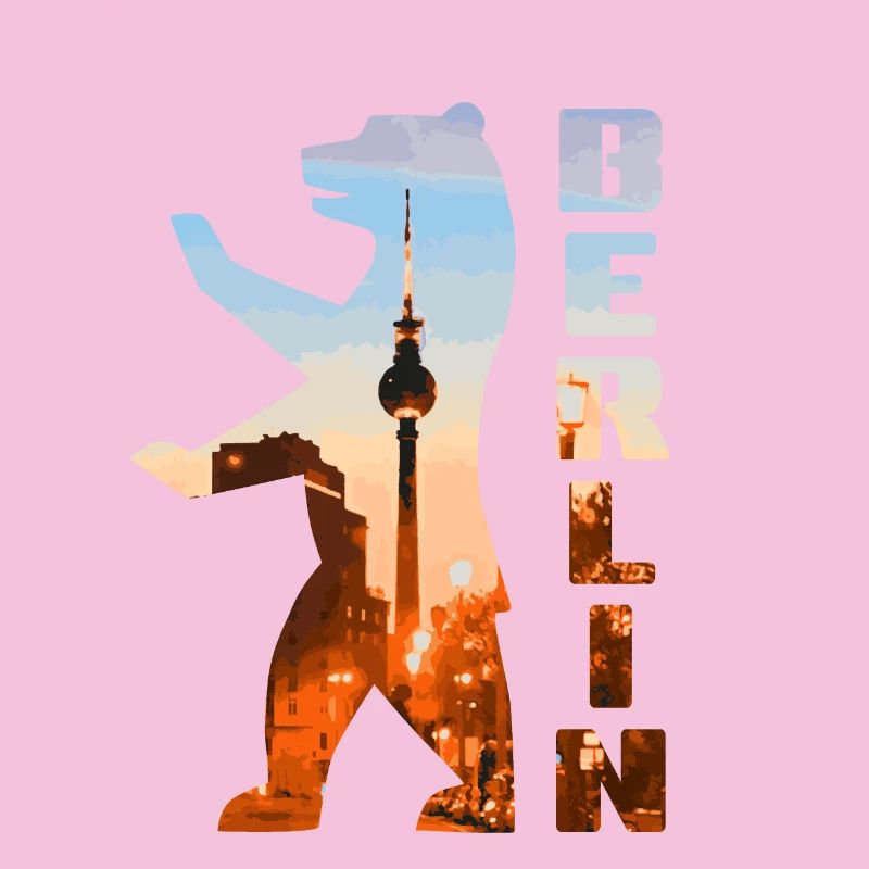Berlin Bär Silhouette