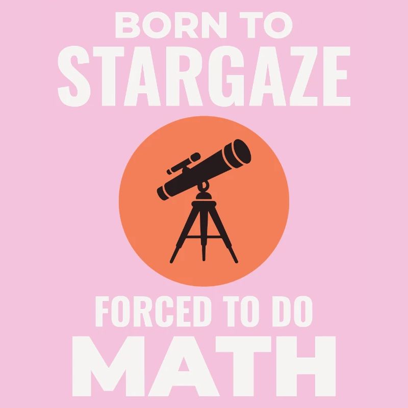 Astronomy Lover Math Design 