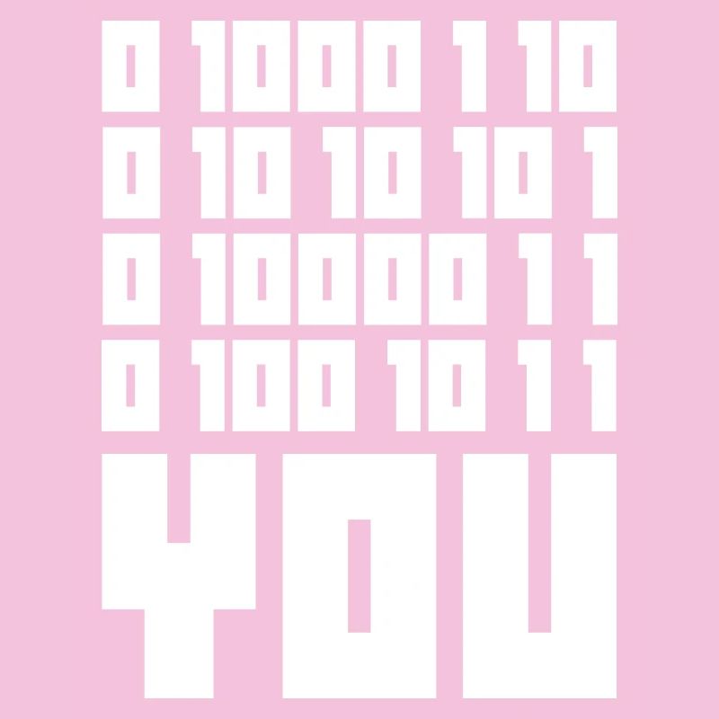 Code binaire F**k YOU – Geek Code & Nerd Humo