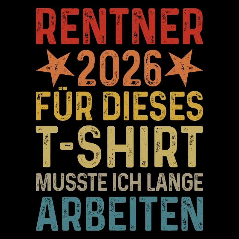 Retiree 2026 TShirt Retro Pension Gift Retirement