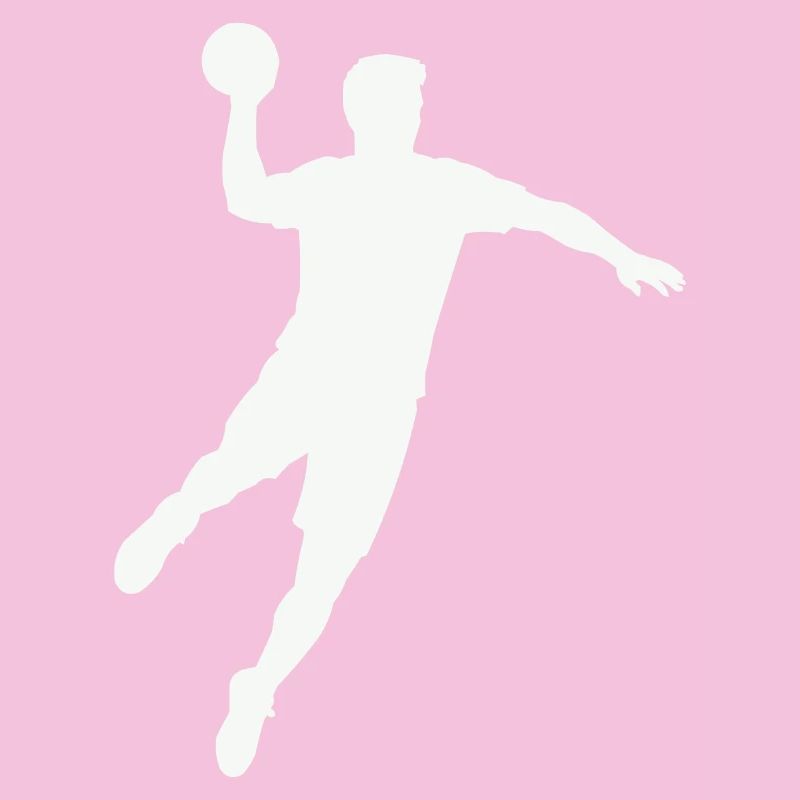 Balle de la silhouette de handball