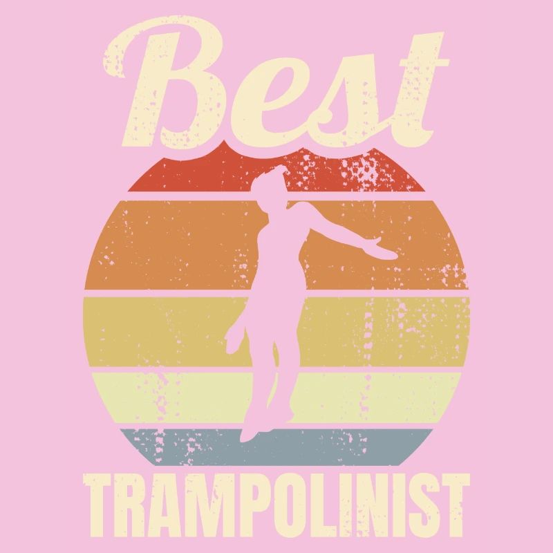 Saut de trampoline vintage