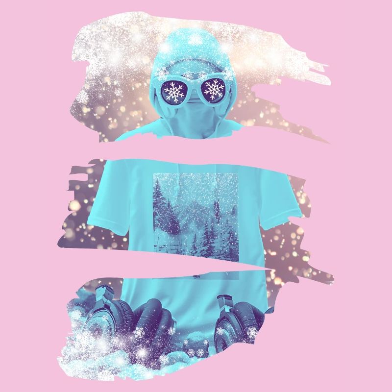 It's snowing
