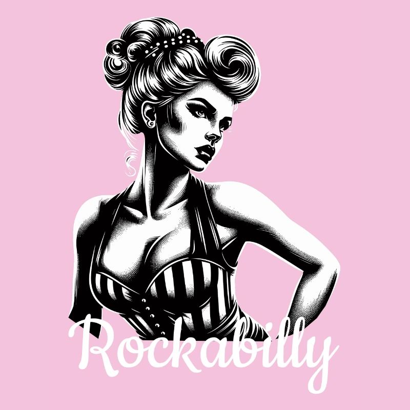 Rockabilly Frau Geschenk