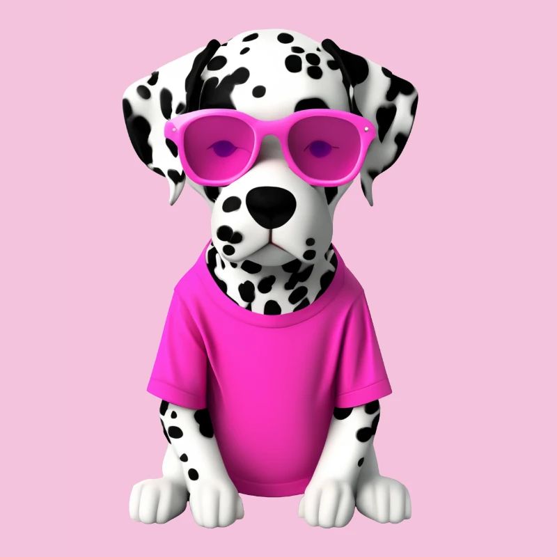 Dalmatians in Pink