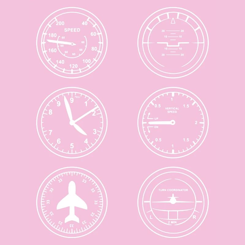 Flugzeug Instrumente
