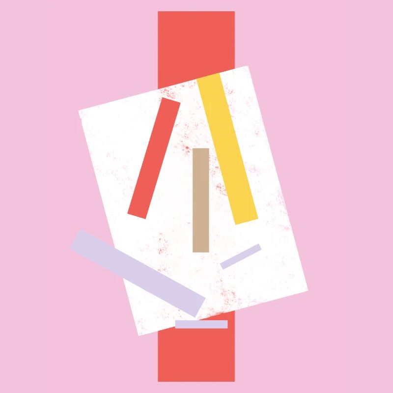Conception artistique abstraite avec des éclaboussures de couleurs
